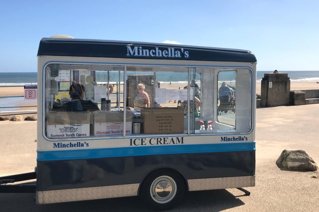 On a hot sunny day, look out for the mobile Minchella's for ice creams and ice lollies.