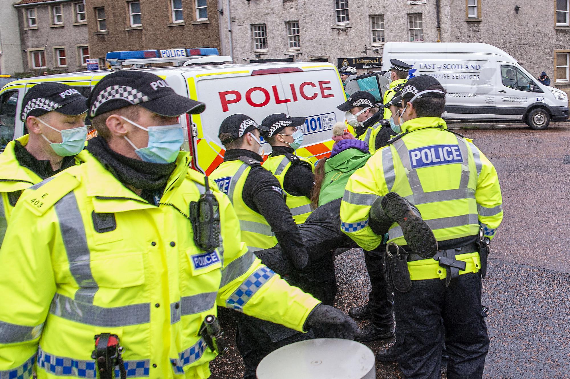 Today's Scotland Against Lockdown protest.