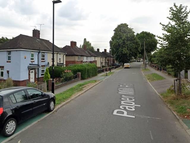A Google Maps image of Paper Mill Road, Shiregreen, Sheffield. The city council has approved plans to convert one house into bedsits, despite objections from neighbours and two councillors