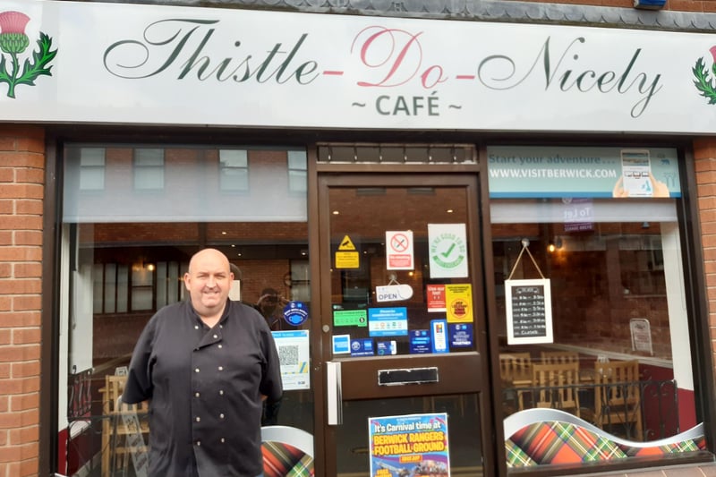 Fraser Campbell, who runs the Thistle do Nicely cafe, is a proud Scot but says: "I can't see Scotland winning."