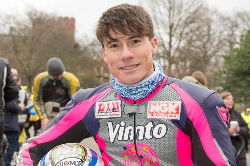 Former superbike world champion James Toseland has led thousands of bikers delivering chocolate Easter eggs to young Sheffield patients for years.