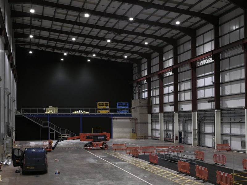 Most of the internal filming for Department Q took place at FirstStage Studios at Leith Docks on Bath Road.