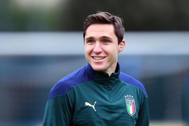 Cristiano Ronaldo wants Manchester United to fork out for his old Juventus teammate Federico Chiesa - but it would set them back by £85m. (CalcioMercato)
 
(Photo by Claudio Villa/Getty Images)