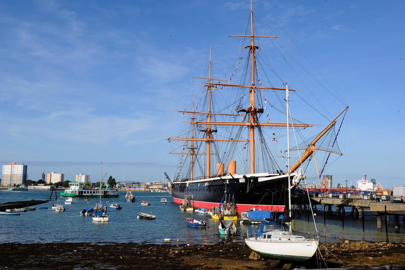 Those looking for the spectacular may want to consider HMS Warrior. Its website says: 'A truly unique wedding venue, offering a blend of romance, style and individuality that will make your day as memorable as it is special.'