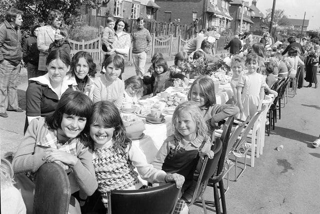 Princess Avenue celebrating the Queen's Silver Jubilee - do you remember this day?
