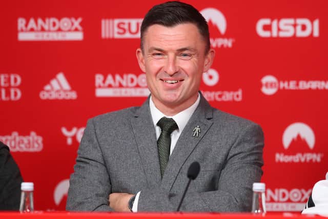 Sheffield United manager Paul Heckingbottom: Simon Bellis/Sportimage