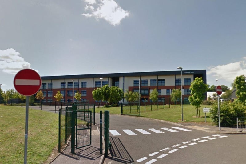 Turnbull High School in Bishopbriggs to the north of Glasgow, which falls under East Dunbartonshire council, has 65% of their pupils gain at least five or more Highers. 