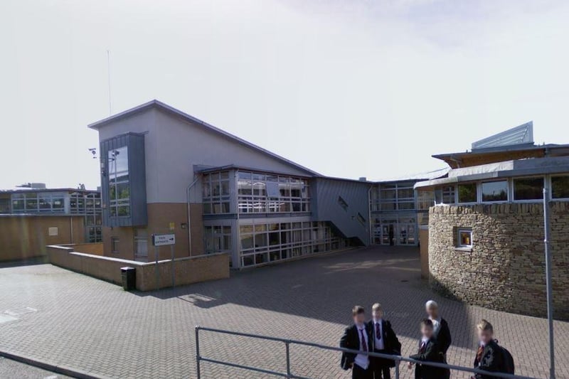 Cardinal Heenan Catholic High School had 1342 school places and 1381 pupils. This means it was over capacity by 3.1%.