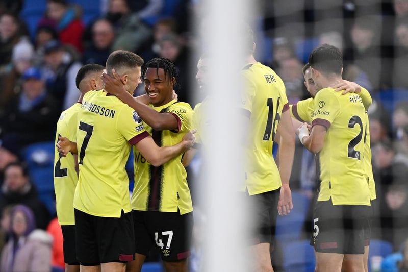 It's a trip to Dyche's former side up next for Everton and they should head into the game with huge confidence after three wins in just over a week. Burnley have only beaten Sheffield United and Luton Town so far this season and it is a game that Everton fans will expect to win. Prediction: 3-1 win.