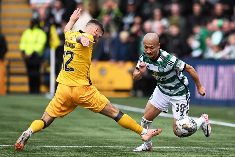 Has undoubtedly been one of Celtic’s best performers of late. A real thorn in the side of Livi’s defence and causes huge problems with his pace and work rate. 