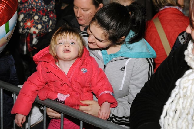 Even the very young could enjoy the fun at the Grangemouth Christmas lights switch on