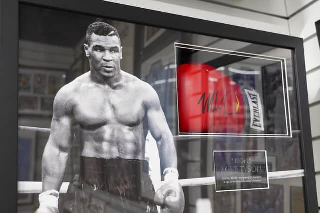 Former world champion boxer Mike Tyson remains an iconic figure.