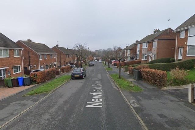 Figures show the joint eighth worst city neighbourhood for vehicle crime in Sheffield in March 2023 was Heeley and Newfield Green, with a total of 12 reports to South Yorkshire Police