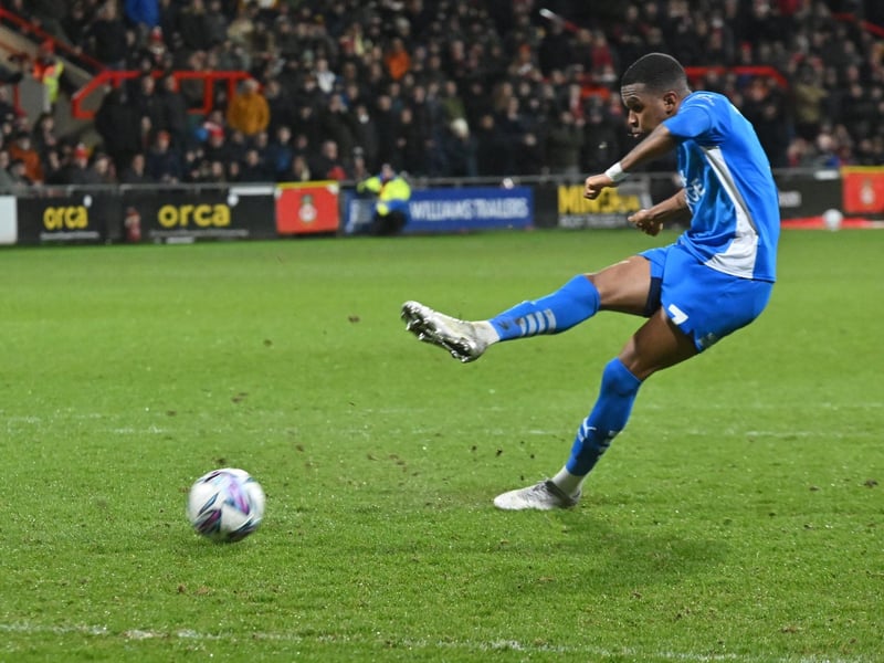 Gave Pompey the runaround in pre-season a few years back while with Chelsea. Now impressing with eight goals and seven assists this term at Peterborough.