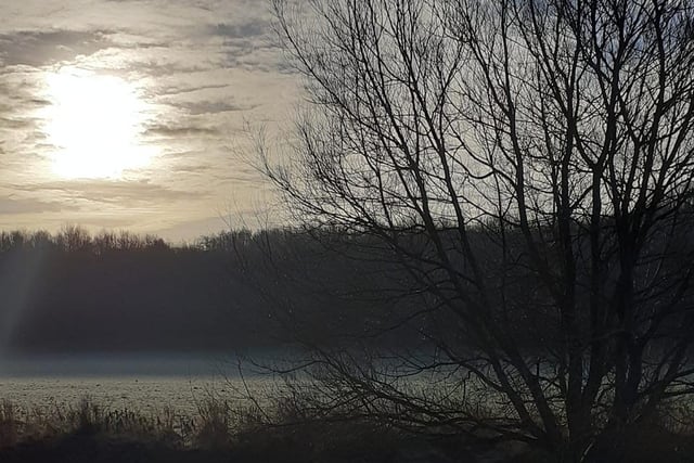 Photo of a sunrise in Walton Le Dale sent in by TeeTee Davis