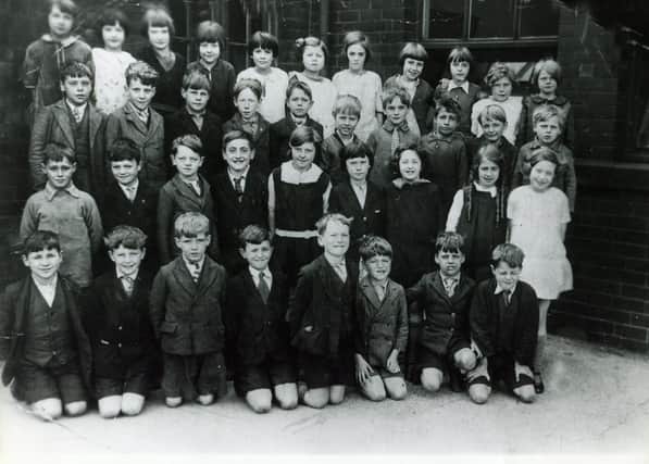 Tinsley Council School pupils in the 1930s