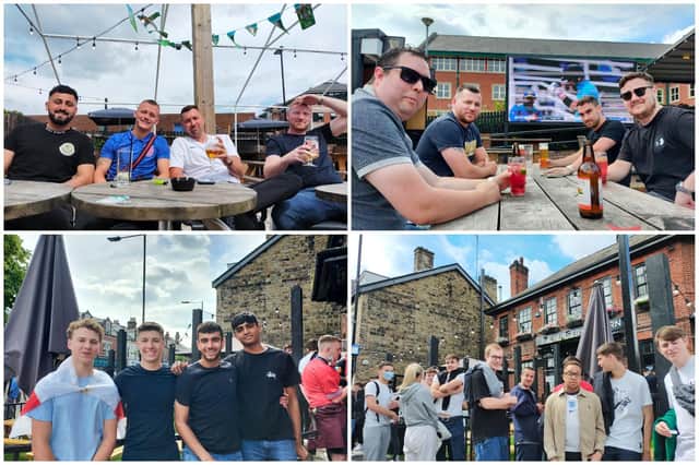 The fans out on Ecclesall Road made this Sheffield newcomer feel welcome on his trip to the famous pub heavy street.