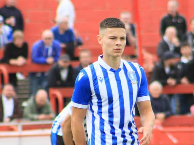 Alex Hunt has returned to Sheffield Wednesday after his loan spells, and Darren Moore has been impressed. (Pic - Bill Wheatcroft)