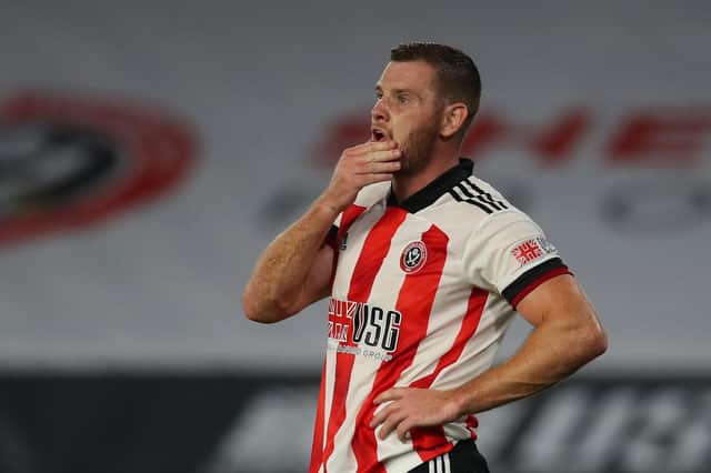 Jack O’Connell missed all but two of Sheffield United's matches last season as the Blades went down: Simon Bellis/Sportimage
