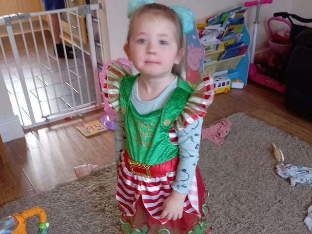 Sarah Mckay, said: "My daughter Sienna the elf."