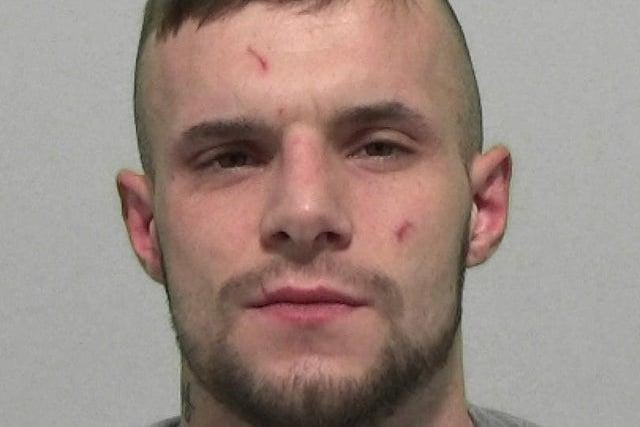Amess, 27, of Cookson Place, Stanley, was jailed for seven months after admitting unlawful possession of a bladed article in public in South Shields.