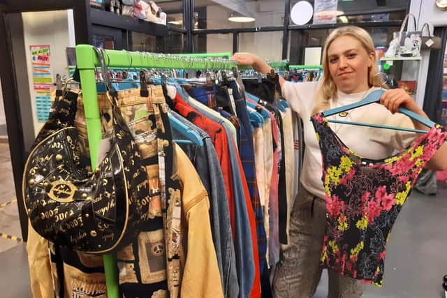 Lucy Savage, of The Savage Sister vintage designer fashion store in The Forum on Devonshire Street said they had put 100 items on a Black Friday 20 per cent discount sale rail but felt ‘forced’ into it and believed it was bad for shops like hers.
