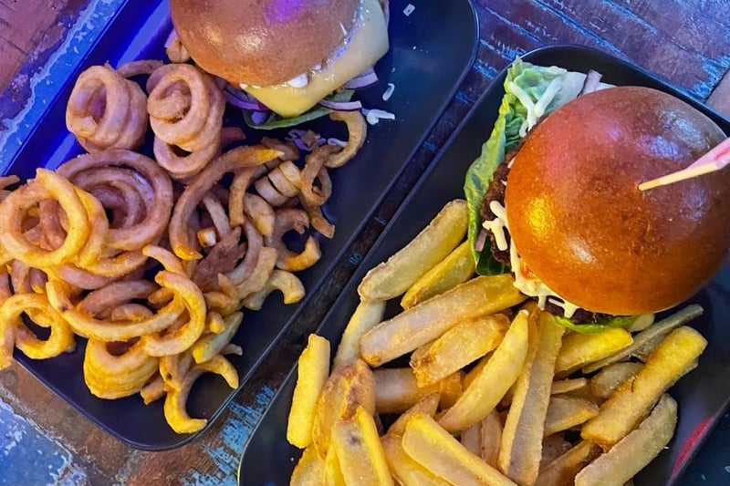 Burger and loaded fries for £10