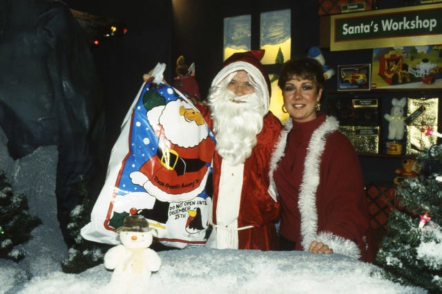 Santa's Grotto at Sava Centre in Washington in 1990. Did you go?