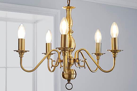 A chandelier instantly makes a classical statement to a room. Whether you opt for bold colour schemes or warming champagne shades instead, a chandelier adds that rich
top layer that will bring your room together. They';re not just for living rooms either, you can bring a more luxurious feel to your bathroom now too, with specially made bathroom
chandeliers.