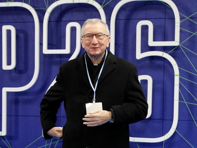 Vatican Secretary of State Cardinal Pietro Parolin.
