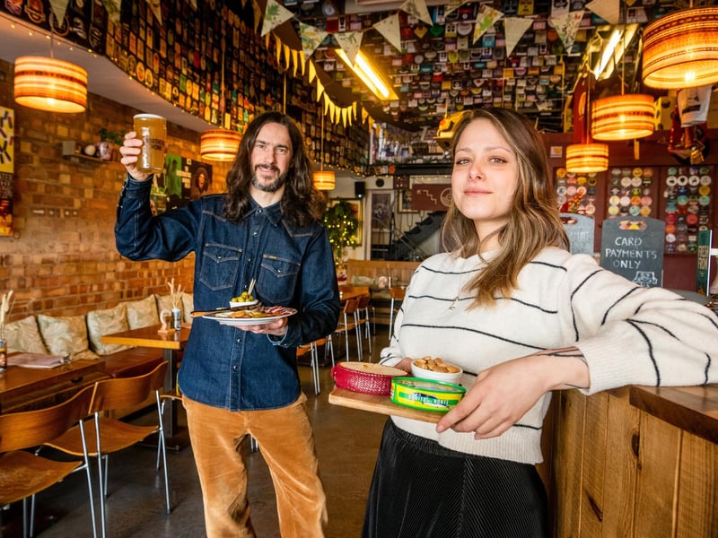 The Record Cafe on North Parade also sells sublime real ale, craft beer and charcuterie boards and became home for BBC6music during their broadcast on Record Store Day this year.