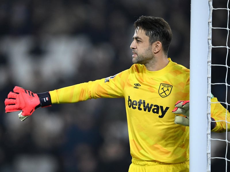 Position: Goalkeeper | Released by: West Ham | Joined: N/A
