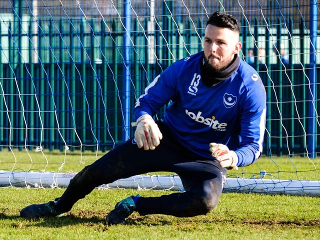The keeper made a shock return to Pompey on January transfer deadline in 2018. However, he picked up a thigh injury on his second debut, and was ruled out for the rest of the season.