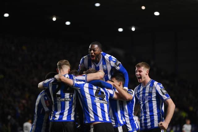 Sheffield Wednesday celebrated a famous night, beating Newcastle United 2-1 in the FA Cup.