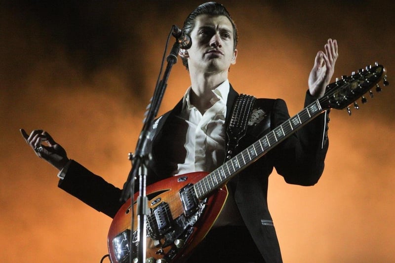 Alex Turner from High Green, now a massive star with the Arctic Monkeys and his side project The Last Shadow Puppets