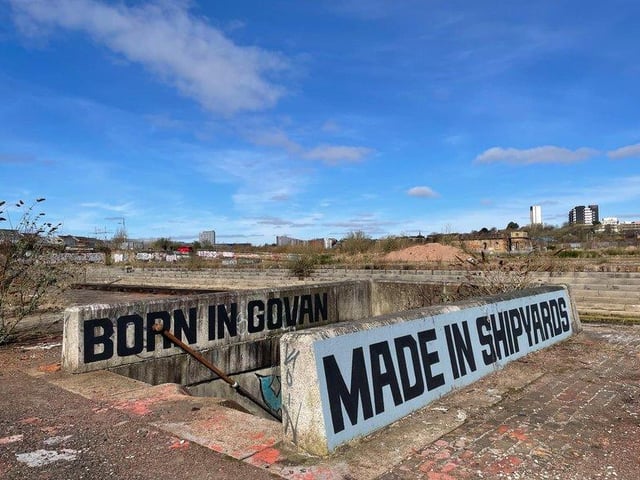 The Govan Graving Docks were built in the middle of the 19th century to allow ships to have their hulls inspected and repaired. They remained in use until 1988 and the three basins and associated building have since fallen into instagrammable ruin, attracting the makers of award-winning war film 1917 to use them as a backdrop.