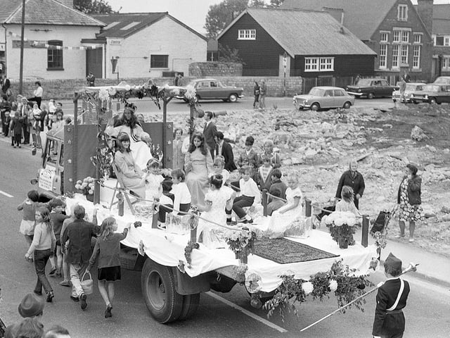 Can you spot anyone you know on this float?