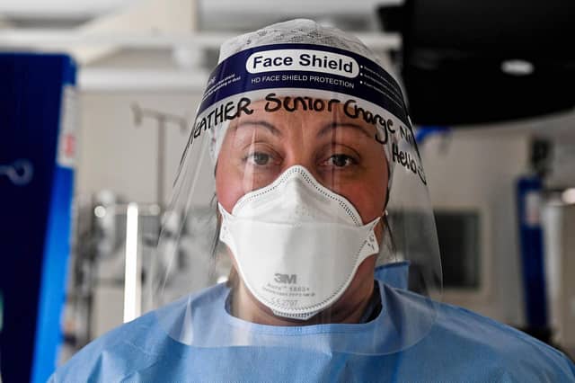 Forth Valley Royal Hospital Intensive Care Unit, Heather Riddoch, ICU Senior Charge Nurse.