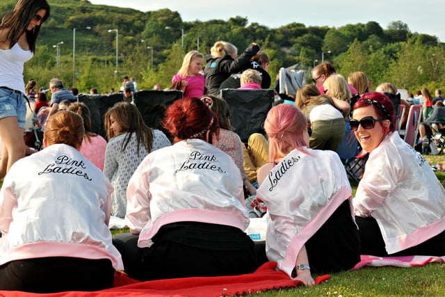 Those summer nights! Were you pictured watching a screening of movie classic Grease at Herrington Country Park in 2011?