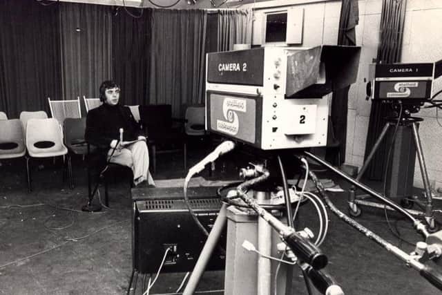 Cablevision closes down - Cablevision, Sheffield, January 1976
Pictured is John Brand, Station General Manager
