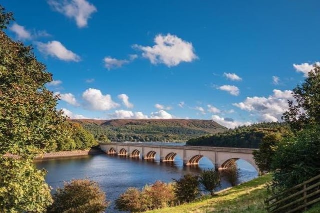 Take a stroll around the Ladybower Reservoir. There are many circular walking and cycling routes nearby, plus stunning viewpoints such as Bamford Edge