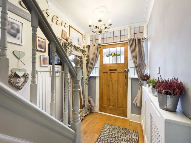 This three bedroom family home in Stride Avenue, Copnor, is on the market for offers in excess of £380,000. It is listed by Chinneck Shaw.