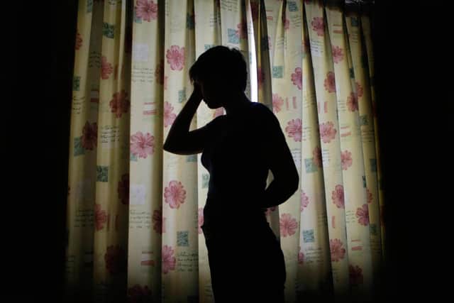 NOTE: PICTURE POSED BY MODEL. Police are concerned about 'pop-up' brothels appearing in Sheffield, with concerns over expoitation. . Photo: Niall Carson/PA Wire
