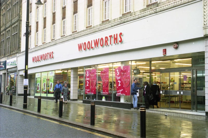 Woolworths in Fawcett Street in February 2001. Did you love to pay a visit?