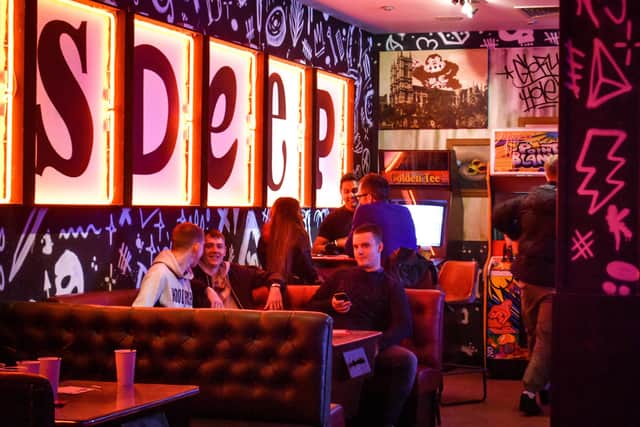 An image of the GloryHoles in Nottingham to give Sheffield punters a taste of what to expect.