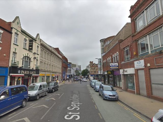 There were as many as 12 cases of criminal damage and arson reported near the busy St Sepulchre Gate W in September.