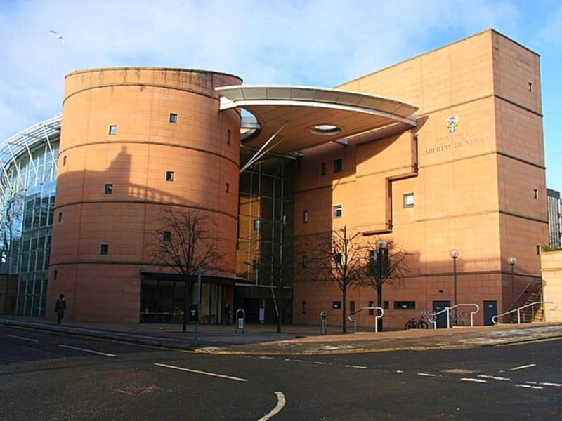 Abertay University is ranked #13. Located right in the heart of Dundee, it’s the cities second university. It currently has approximately 4,500 students enrolled.