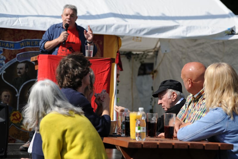 Jarrow's Rebel Town Festival - event organiser Vin Wynne.