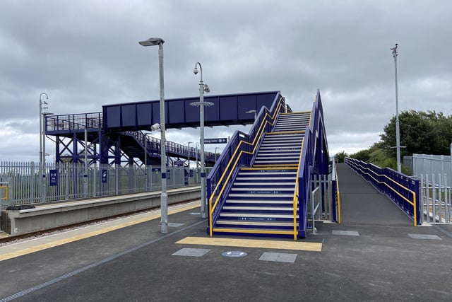 A bridge has been fitted with a ramp as well as steps to help people reach each side of the South East View site.
