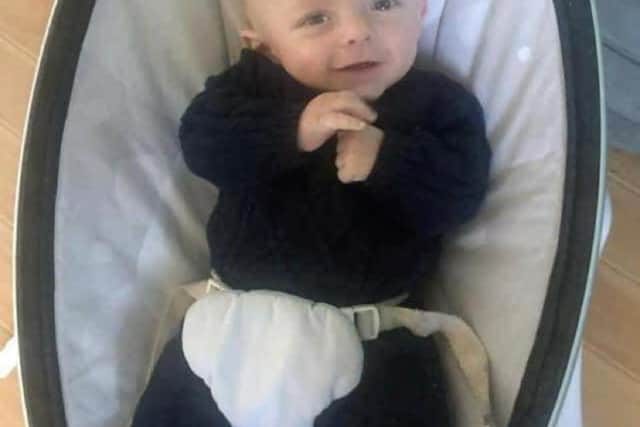 Louie - who was ‘obsessed’ with YouTube character Dancing Pineapple - was described as a ‘sweet, contented baby’